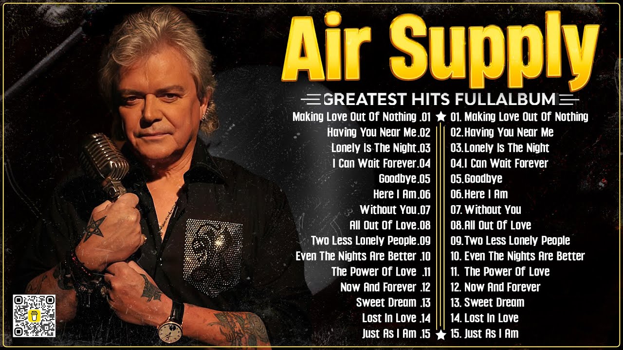 Air Supply Greatest Hits ⭐The Best Air Supply Songs 2024.