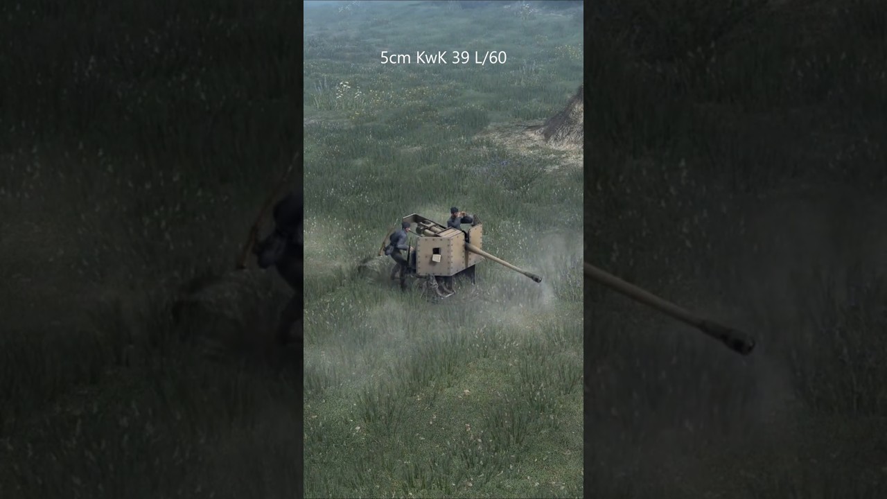 Germany Cannons #game #calltoarmsgoh #calltoarms #rts #mow2 #mowas2 #gaming #gameplay #coh2 #shorts