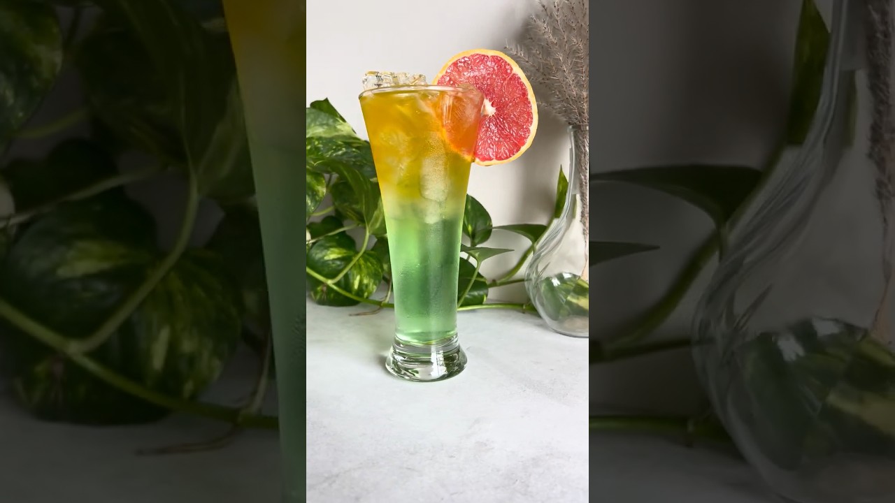 Orange Mint Cooler 🍊🌿 Zesty Summer Drink in Just 60 Seconds #orange #summerdrinks #asmr