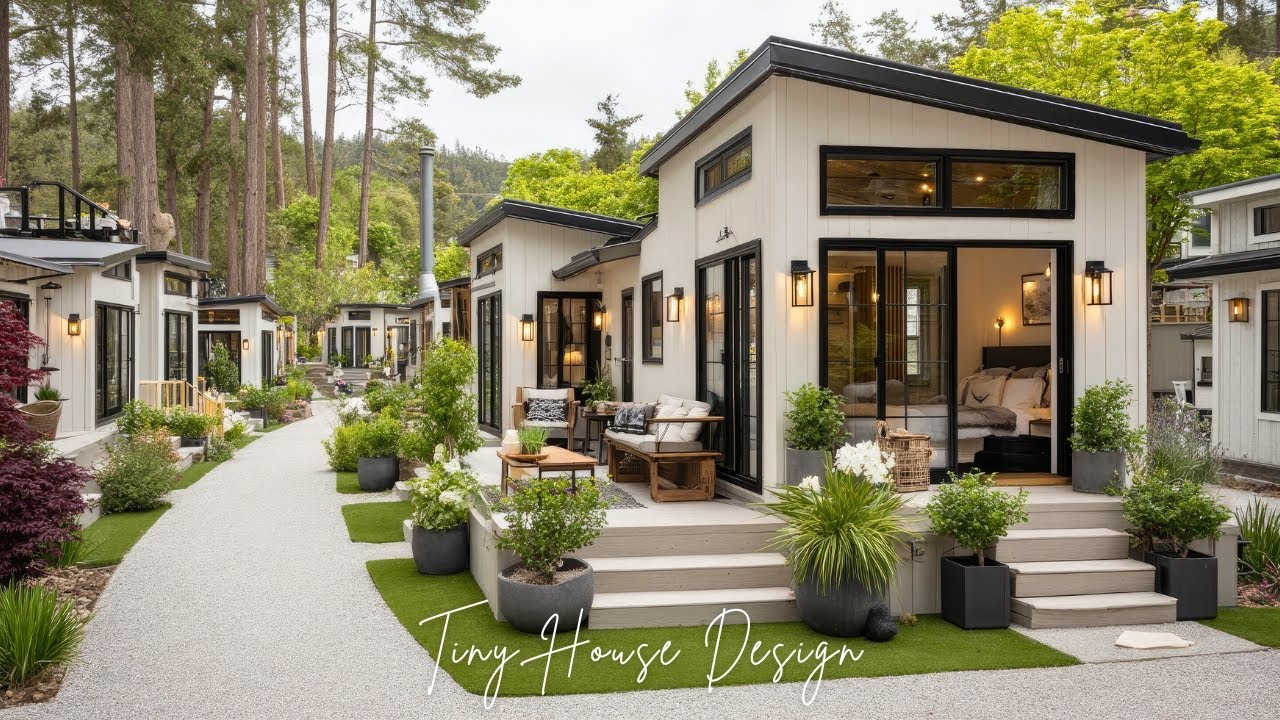 Tiny Farmhouse Village Tour | Smart Design for Early Retirement & Cash Flow