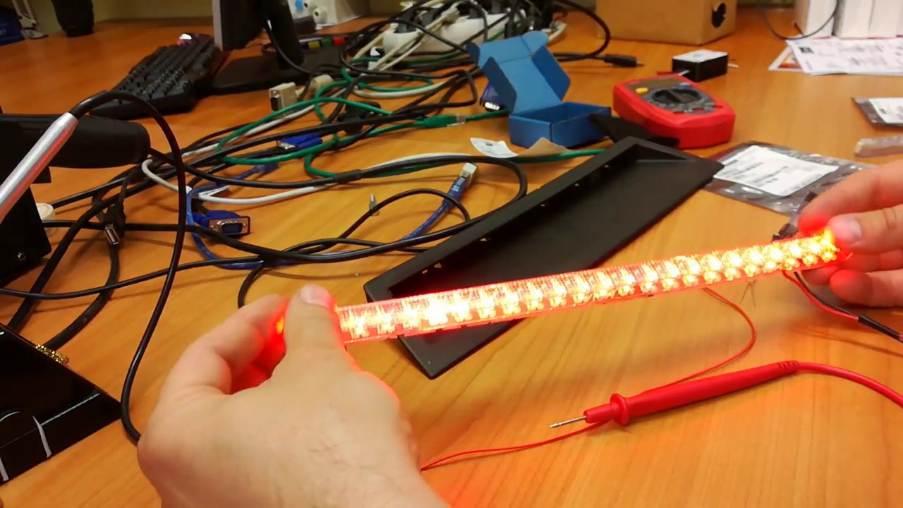 SAAB 9-5 NG third LED break light repair
