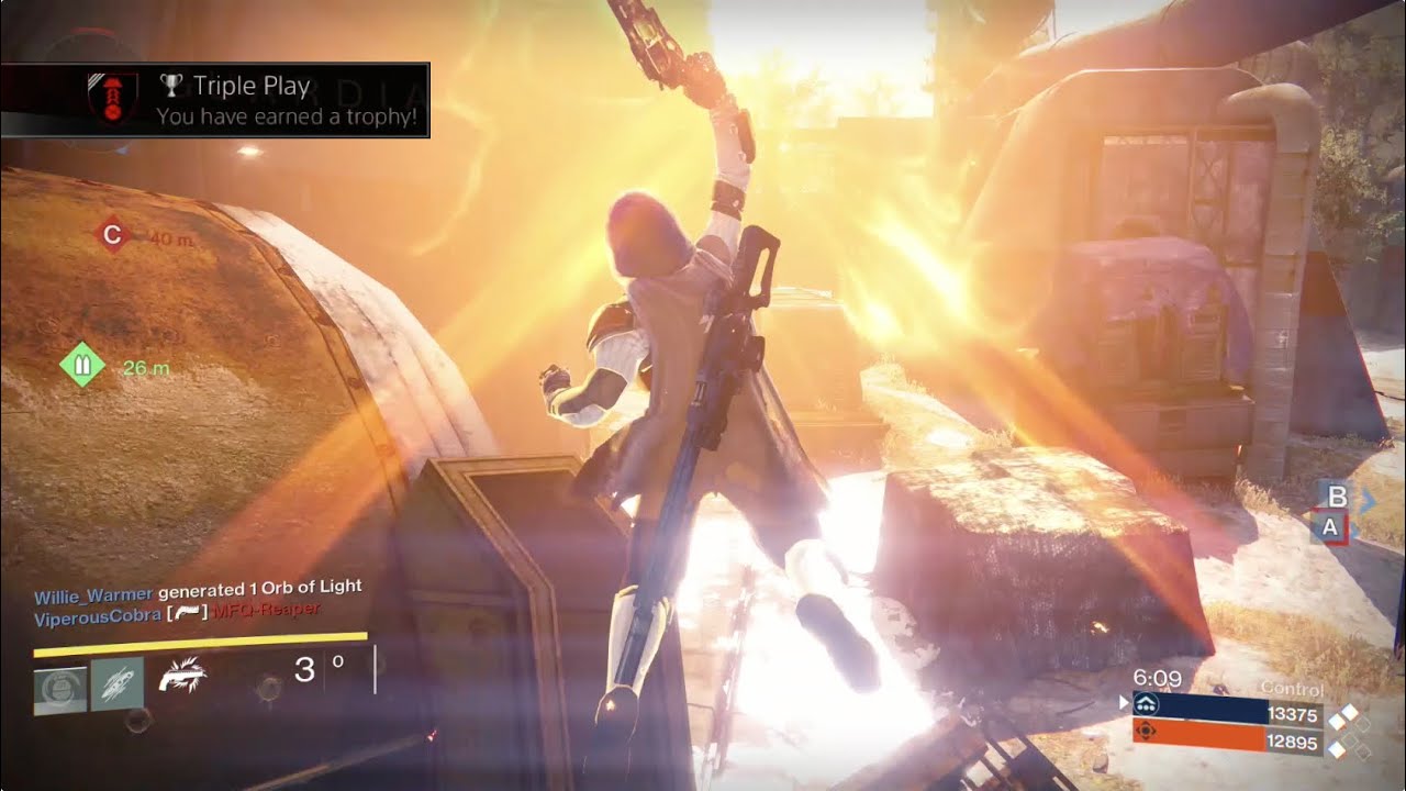 Destiny - Triple Play Trophy/Achievement Guide