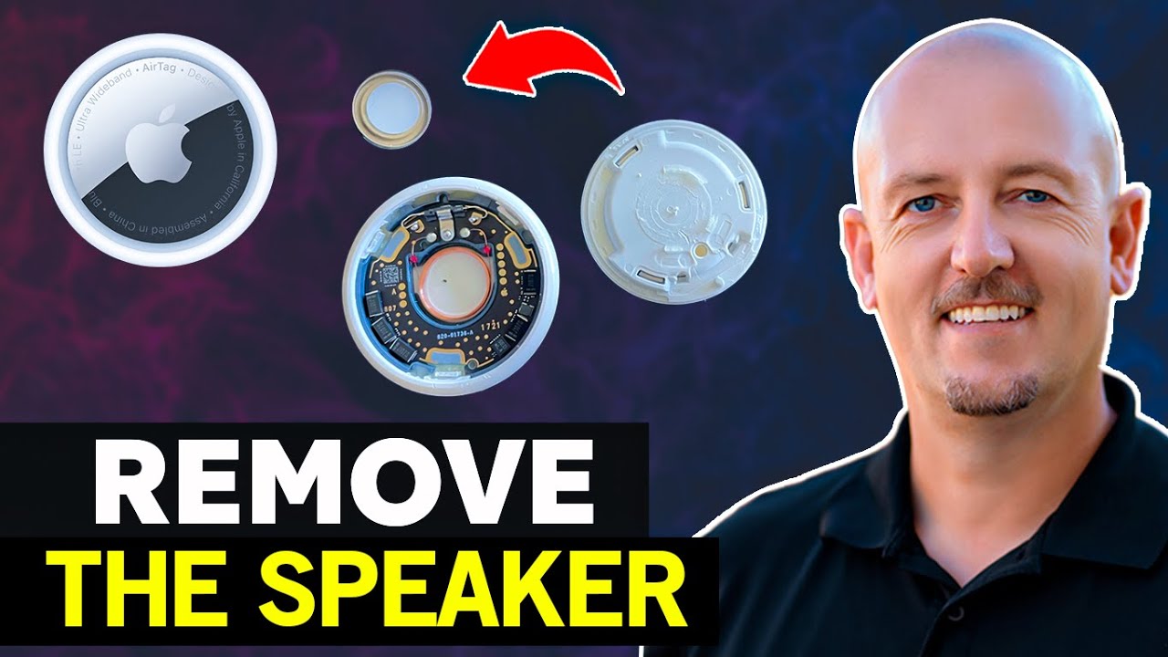 Как модифицировать Apple AirTag: снимите динамик, чтобы защитить ценные вещи