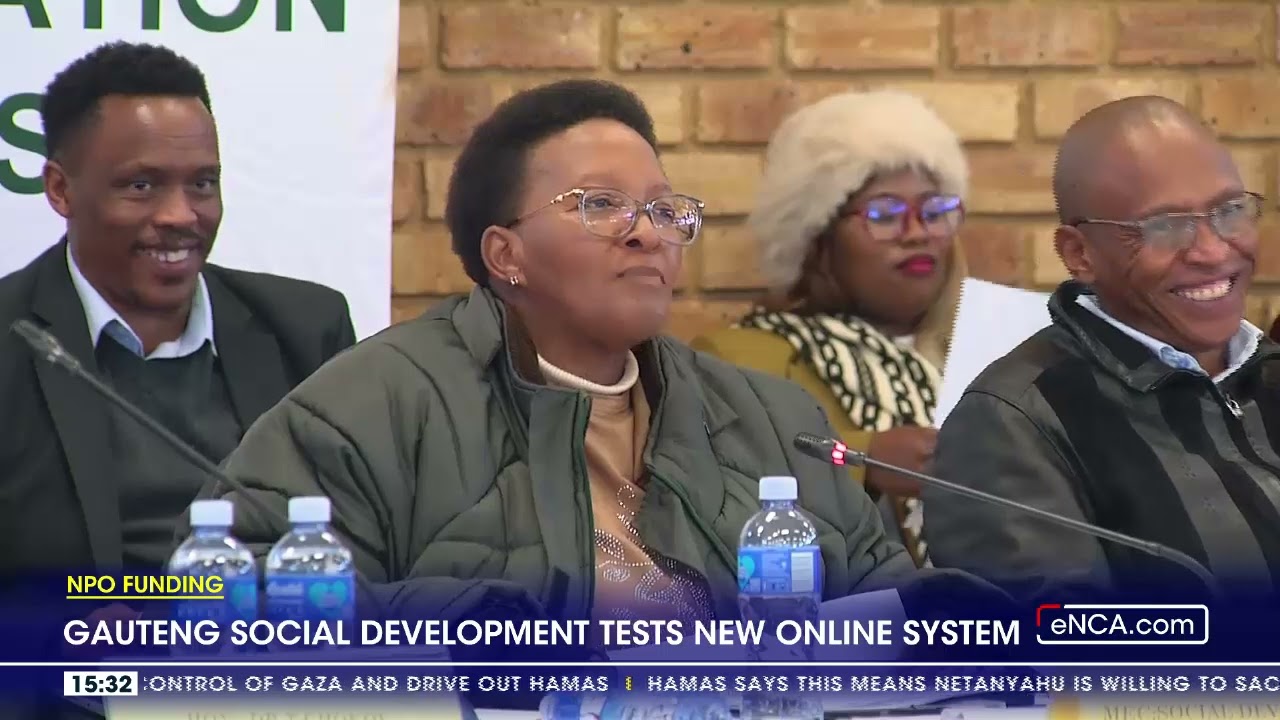 Gauteng social development tests new online system