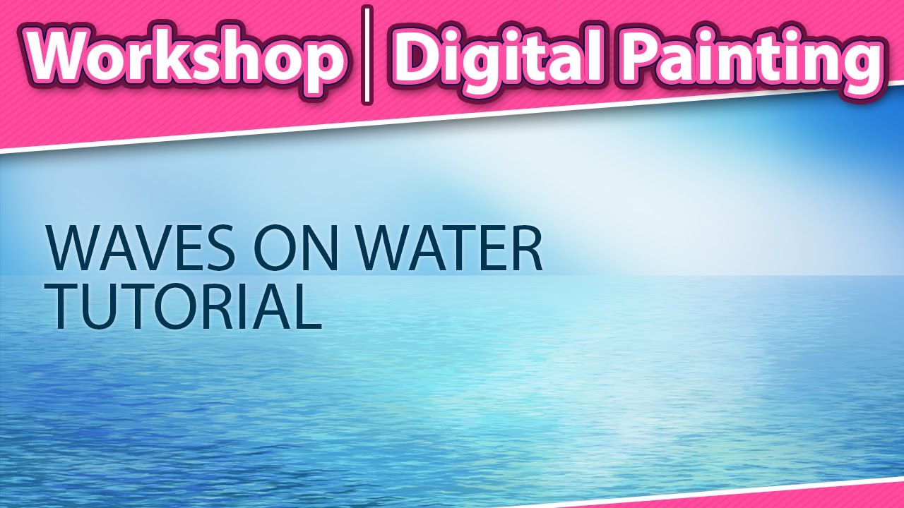 How to Paint Waves in Photoshop - Digital Painting Workshop