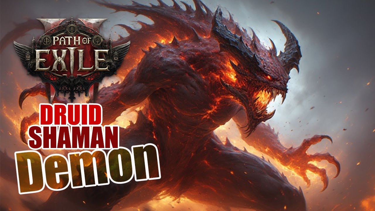 [POE2] Бессмертный и невероятно живучий друид (Демонический медведь) [Эндгейм]