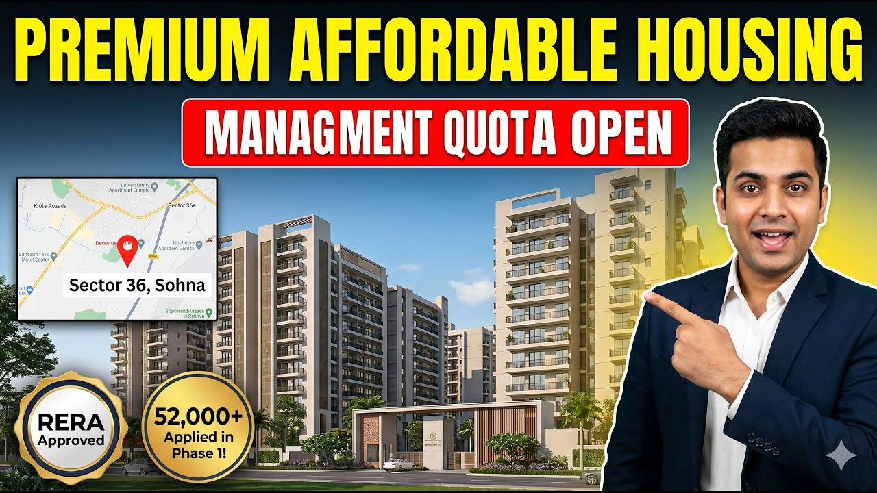 🚀 BIGGEST Opportunity in Gurgaon! Premium Affordable Housing @ Sector 36 Sohna