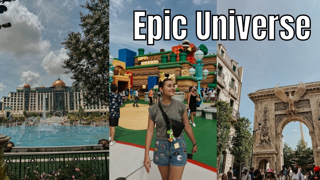 our first time at Epic Universe!!!!!!