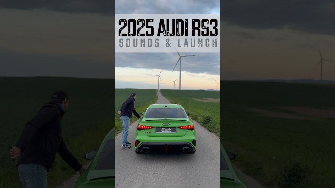Alone with the 2025 Audi RS3 facelift | Sounds & launch
