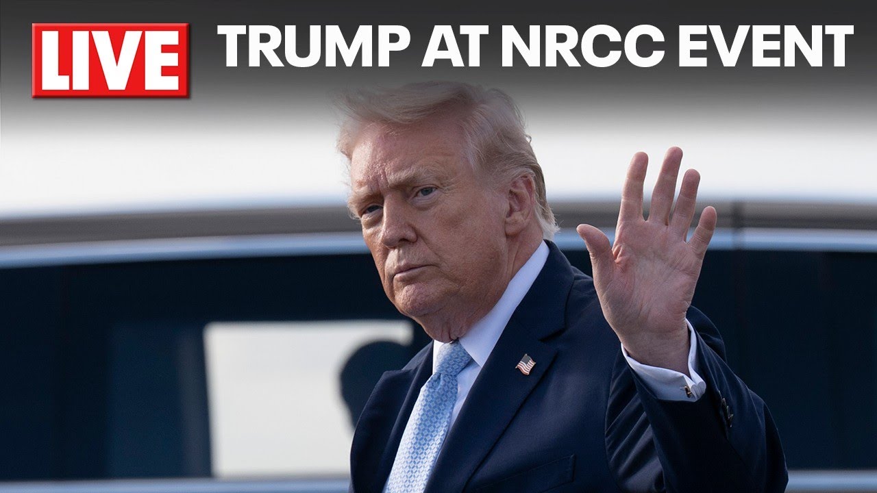 NA ŻYWO: Prezydent Donald Trump przemawia na kolacji NRCC w Waszyngtonie