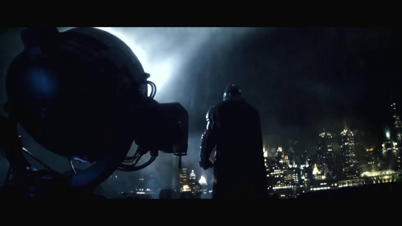 Batman y la batise&ntilde;al en Batman v Superman