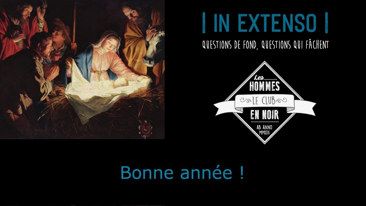 Le Club des Hommes en noir vous souhaite une bonne et sainte année 2022