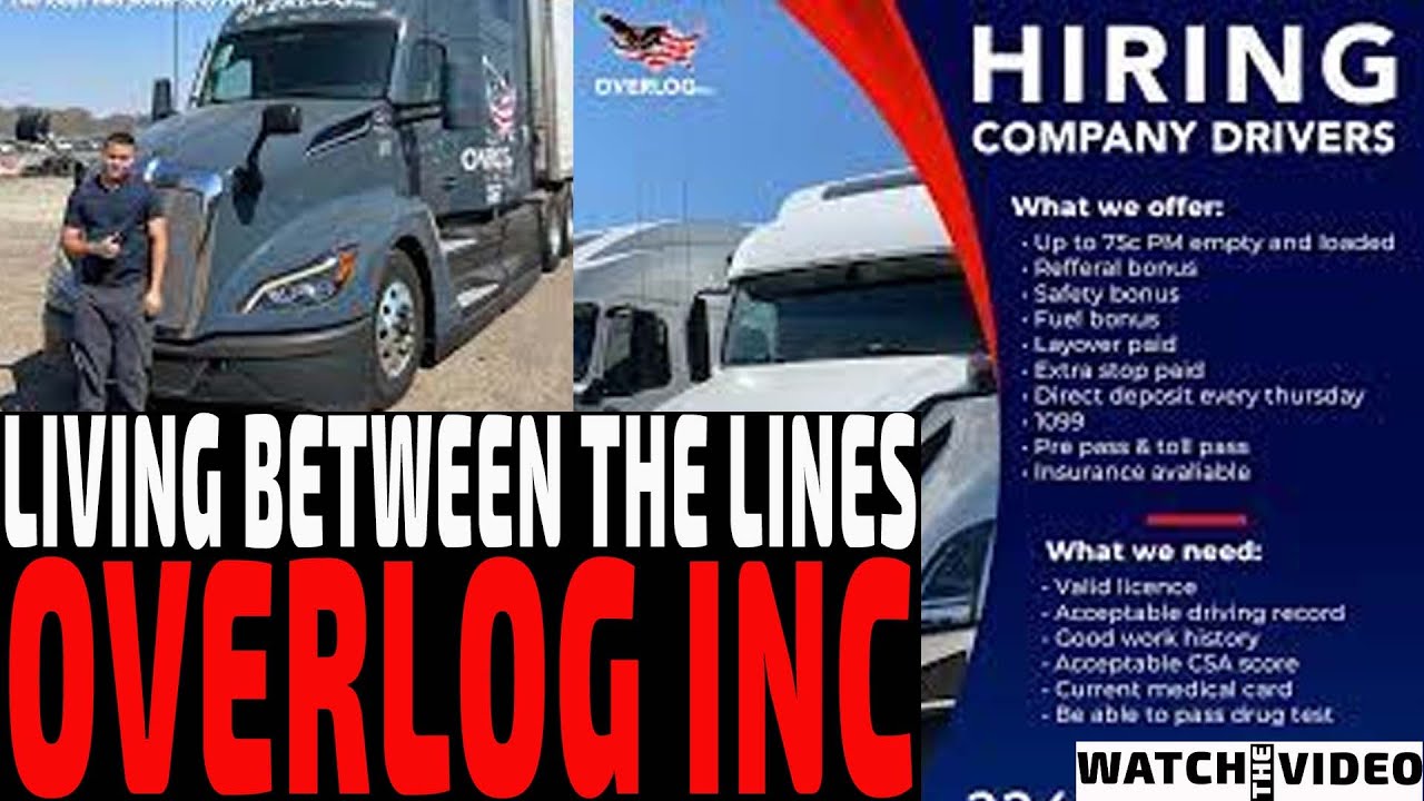 OVERLOG INC TRANSPORTATION MTC 23| The Recruiter Call Channel ☎