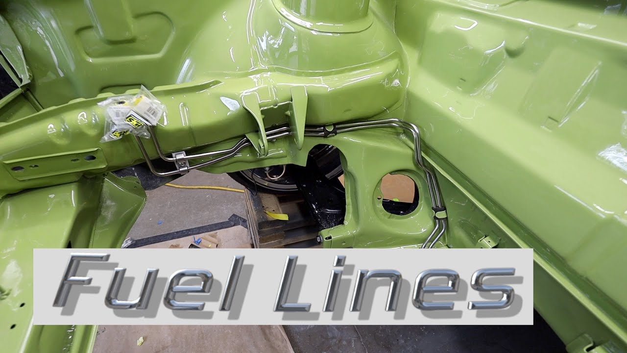 VW mk1 fuel lines install -- Rabbit pickup project part 43