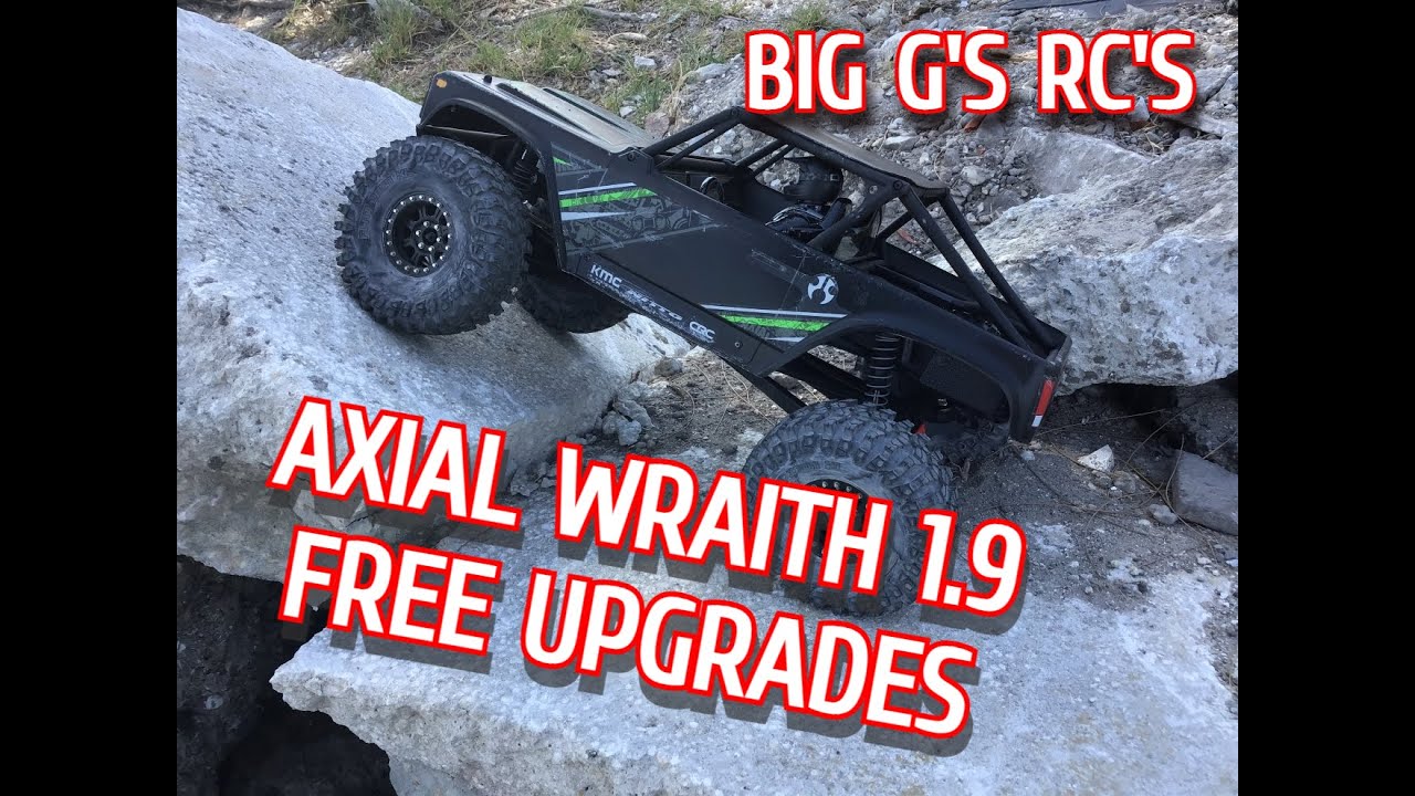 DOING SOME FREE UPGRADES TO MY AXIAL WRAITH 1.9
