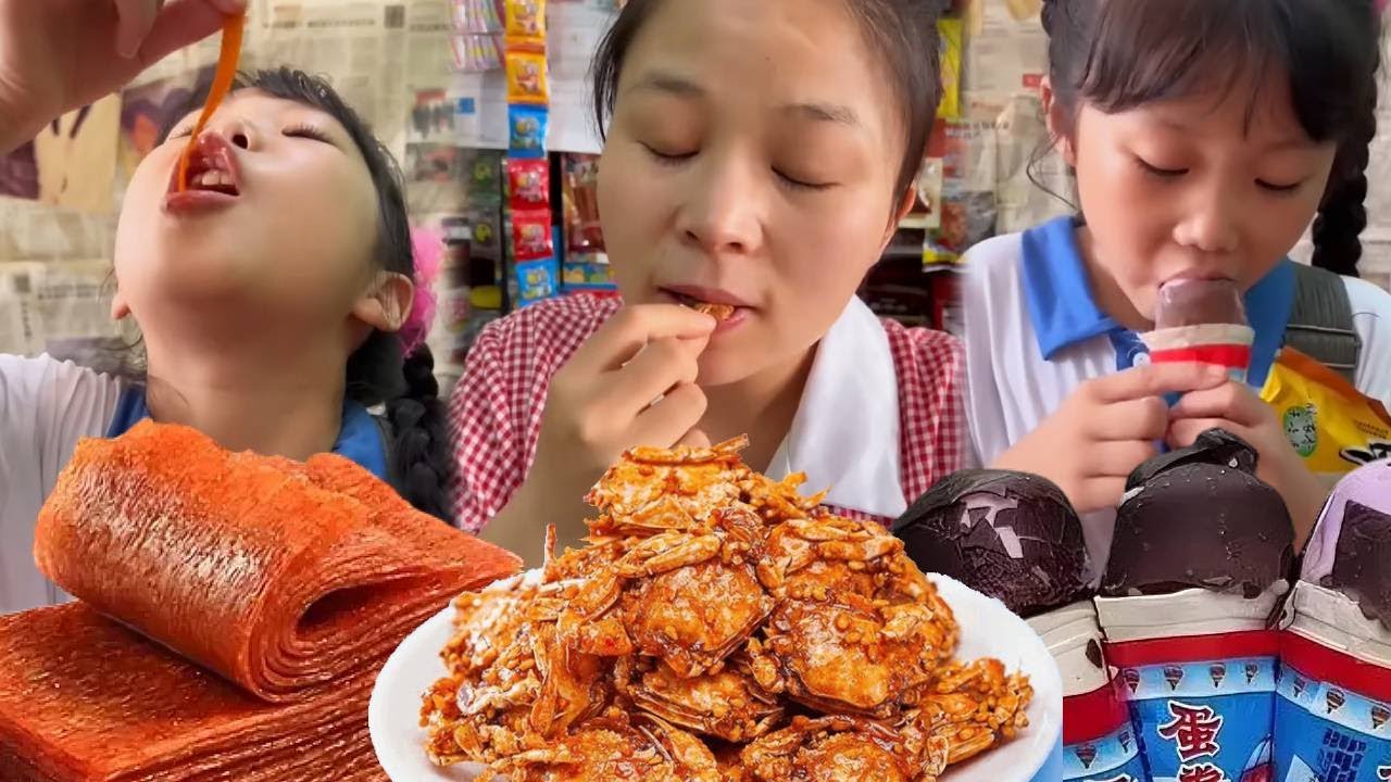Kumpulan video TikTok camilan Tiongkok jaman dulu, kompilasi camilan Tiongkok masa kecilEP703