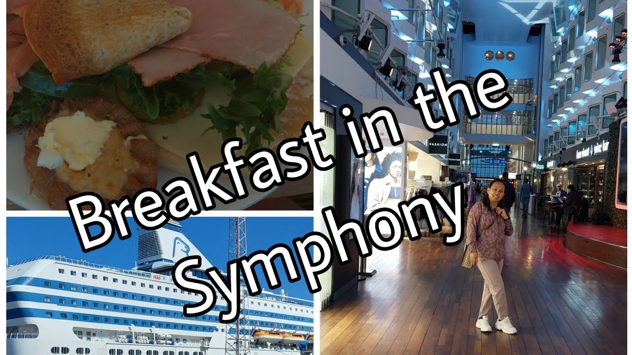 Breakfast in Silja Symphony||Eleksa Finoy #cruiseship #siljaline