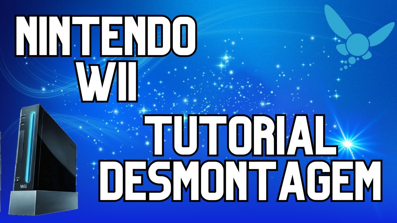 Como abrir o Nintendo Wii para limpeza/troca de carcaça!