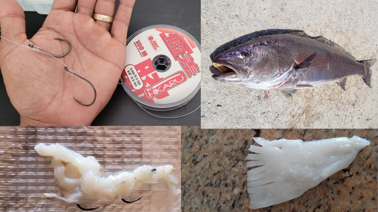 Como fazer Chicote Para Pesca de Corvina Gigante ( Isco fatal )
