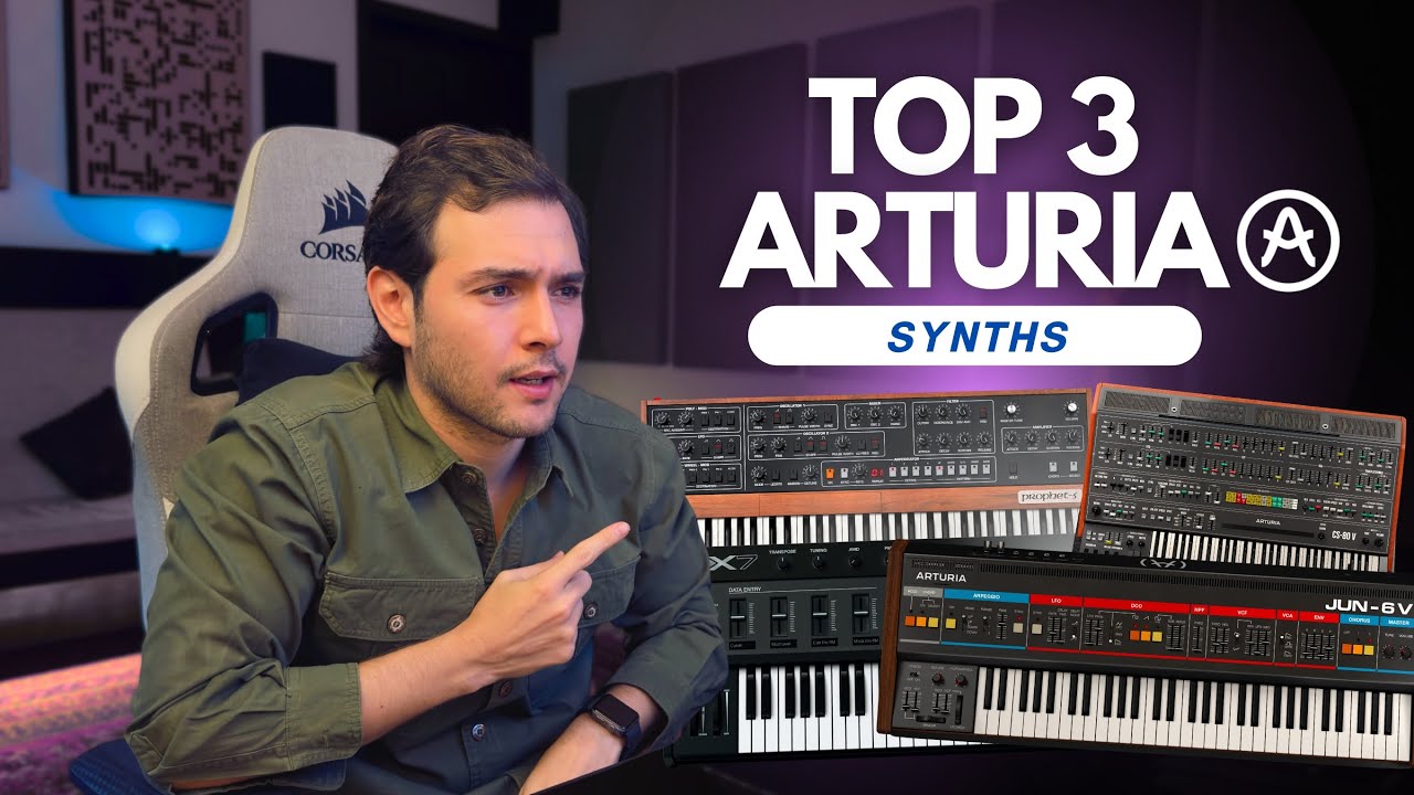 Probé TODOS los synths de Arturia… y estos son los mejores