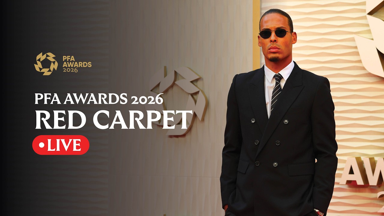 Live: PFA Awards 2026 Red Carpet