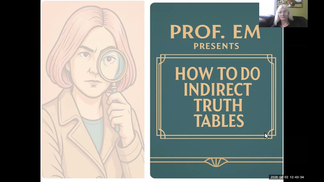 How to Reverse Engineer Truth Tables: The Indirect Method