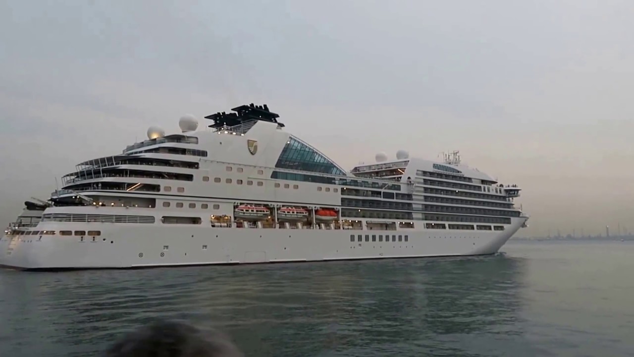 Seabourn Encore Sail-Away From Singapore