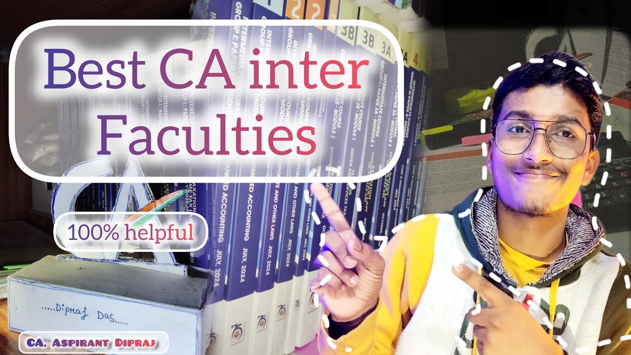Best CA inter Faculties|| 100% helpful || CA inter Faculties || #caaspirants #cainter #faculties 