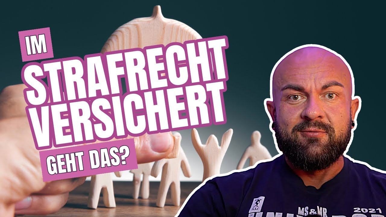 Rechtsschutzversicherung im Strafrecht? Gibt es das? Was muss man beachten? Anwalt erklärt's!