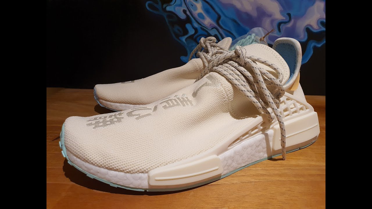 EP. 99 Adidas NMD HU Pharrell N.E.R.D Chalk White Review