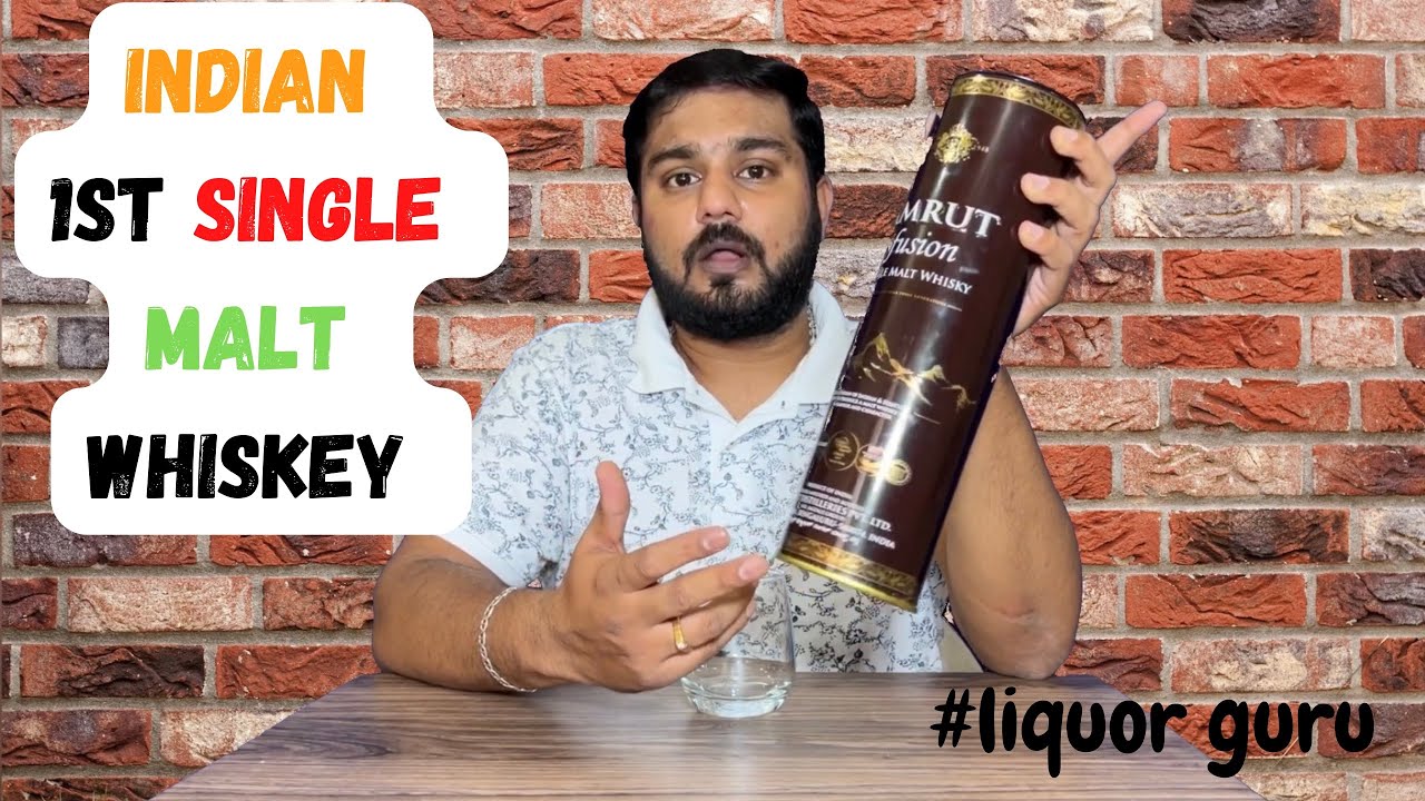 Amruth fusion 1st Indian single malt whiskey | unboxing and review in ಕನ್ನಡ