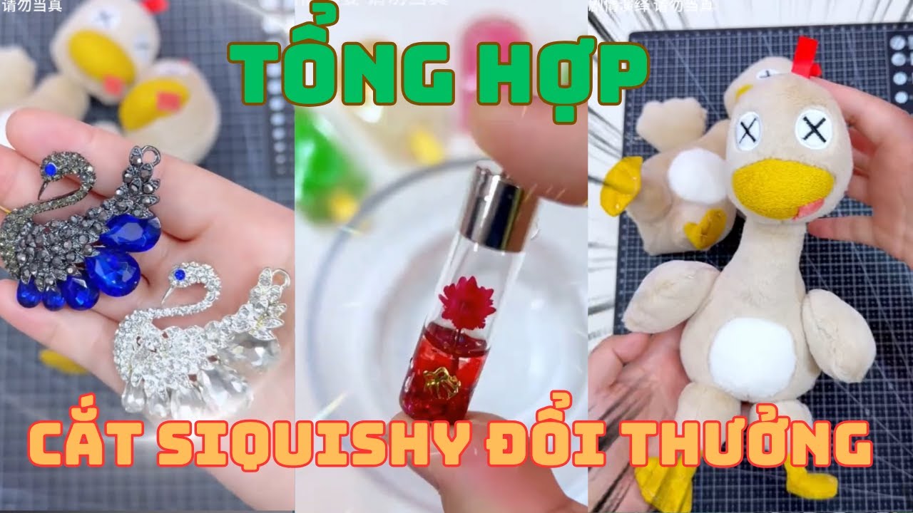 Tổng Hợp Cắt Squishy Đổi Thưởng | Tìm Kiếm Bông Hoa Ước Bên Trong Cây Kem Squishy
