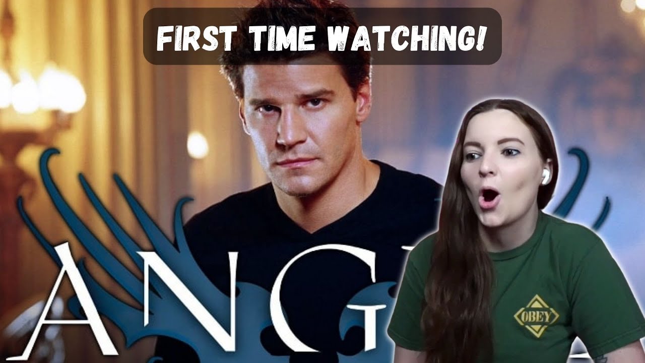 ANGEL 1X01 REACTION I First Time Watching