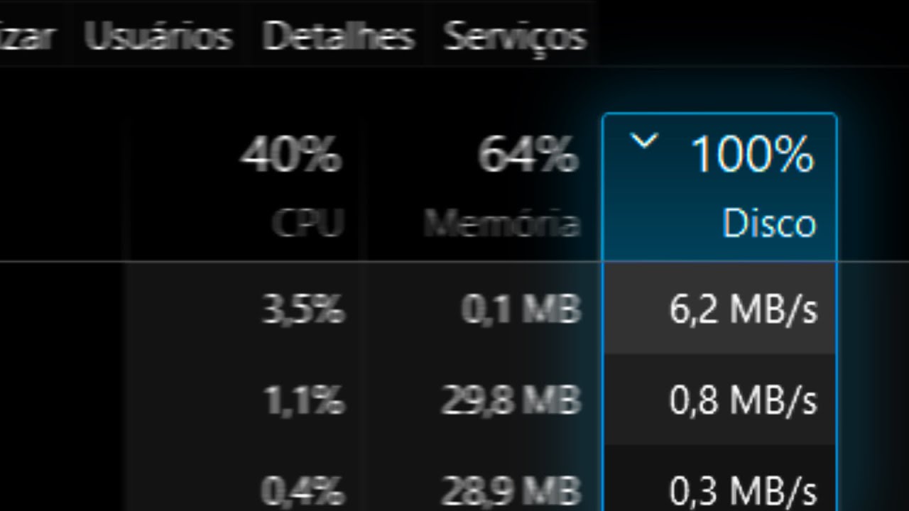 DISCO 100% - COMO RESOLVER DA MANEIRA MAIS SIMPLES (ATUALIZADO 2022)