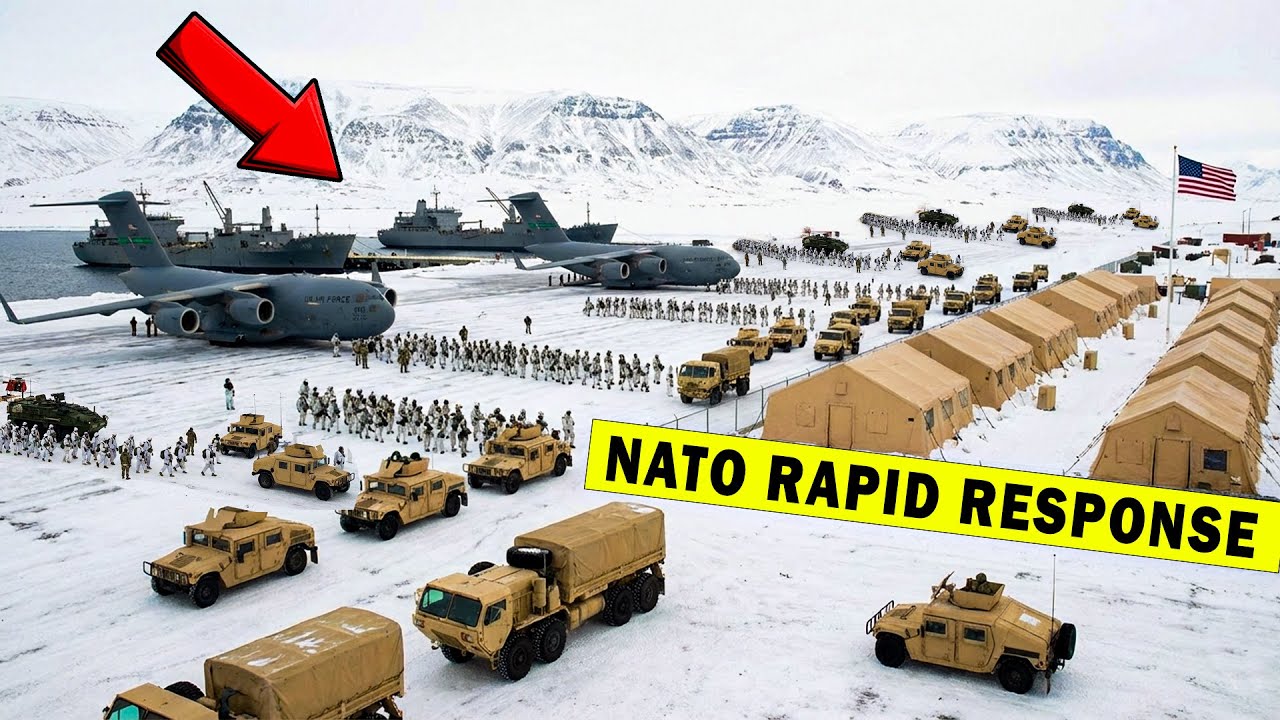 Denmark High Alert! 15,000 Arctic Paratroopers and Elite US Troops Arrive in Greenland
