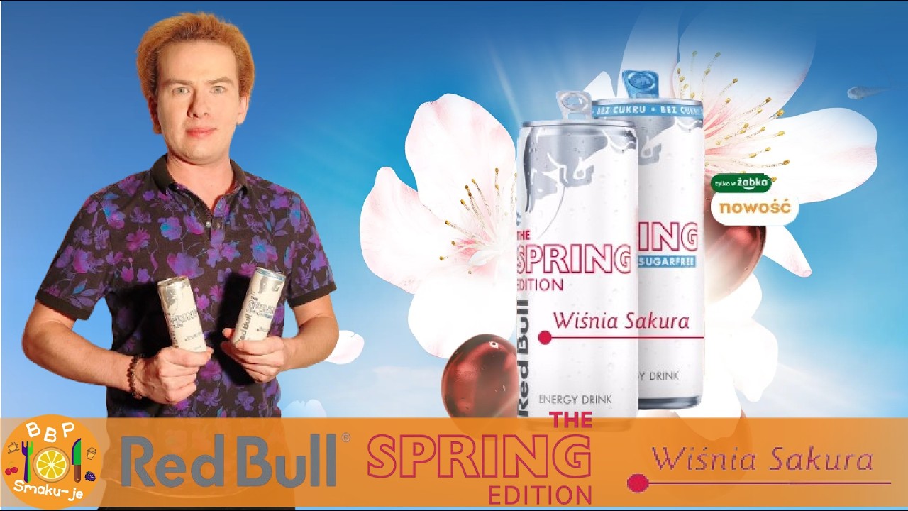 Red Bull Spring Edition Wiśnia Sakura | BBP Smaku-je #453