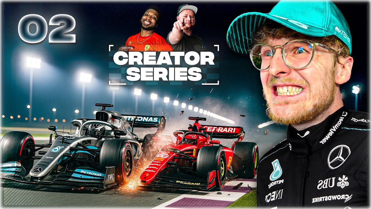 CRASH beim Mercedes COMEBACK in der CREATOR SERIES in KATAR! -CutterLukas