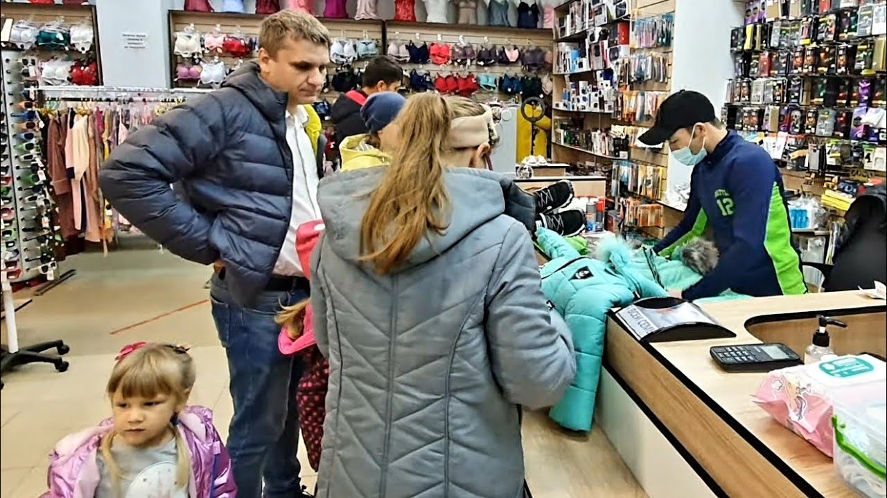 Семейный шоппинг очень многодетной семьи💎Потратили кучу денег