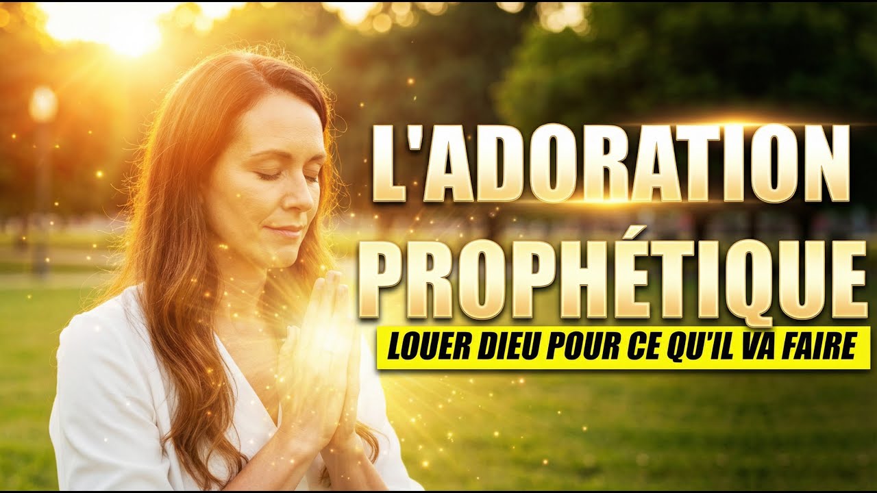 L'ADORATION PROPHÉTIQUE | LOUER DIEU POUR CE QU'IL VA FAIRE