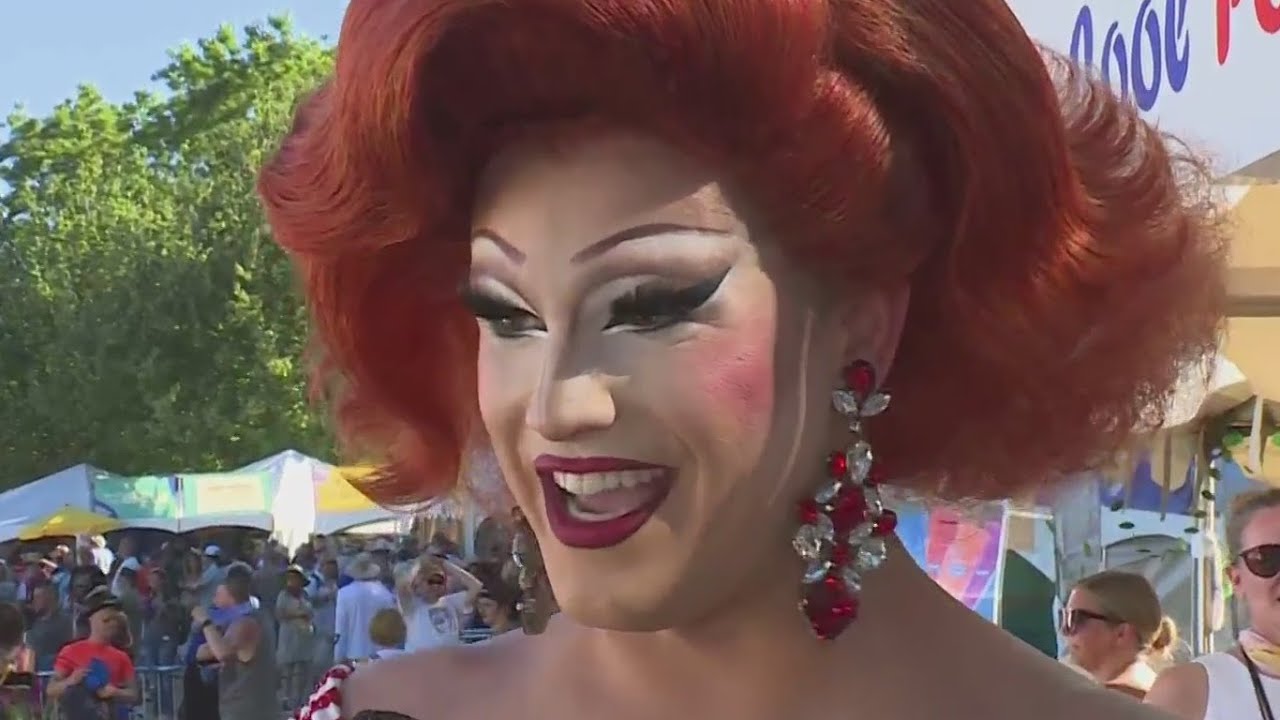 Miss Portland Gay Pride at the Waterfront Blues Fest