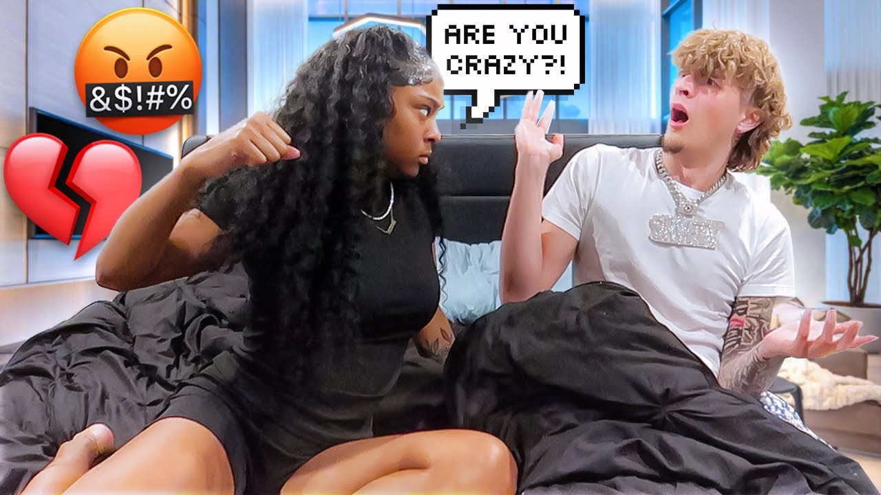 TELLING MY GIRLFRIEND I WANT AN “OPEN RELATIONSHIP” PRANK!😳 *BAD IDEA*