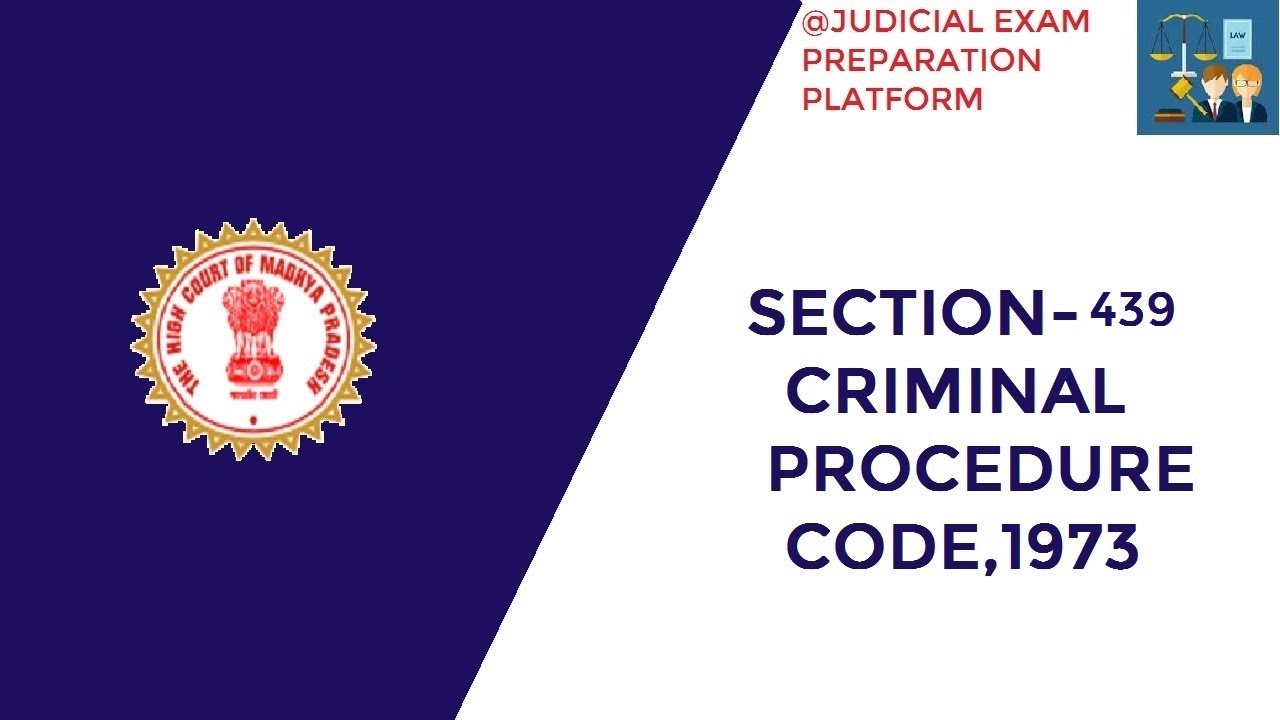 CRPC SECTION 439 II JUDICIAL EXAM PREPARATION PLATFORM