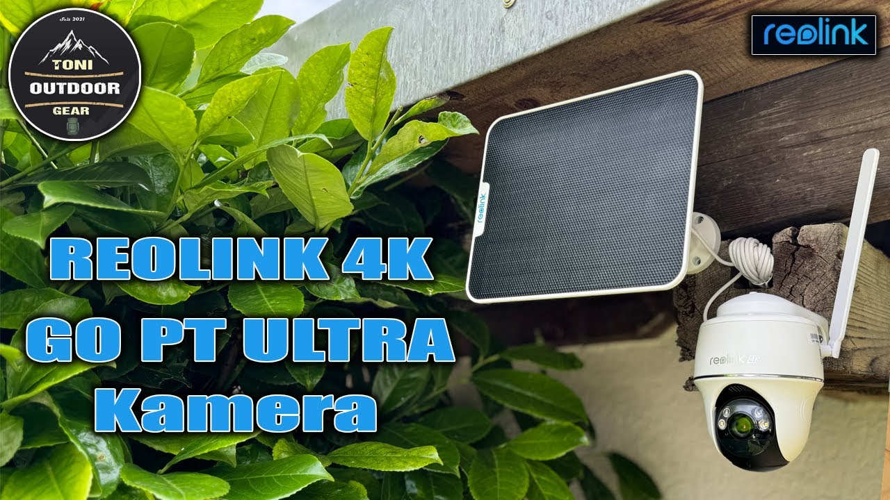 Reolink GO PT Ultra 4K Kamera Videoüberwachung mit 4G #reolink #reolinkanniversary #reolinkjubiläum