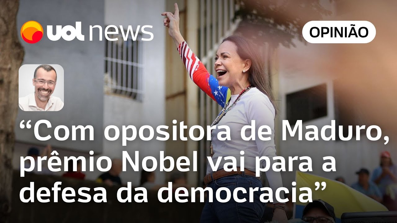 Jamil Chade: Nobel da Paz premia a defesa da democracia com María Corina, opositora de Maduro