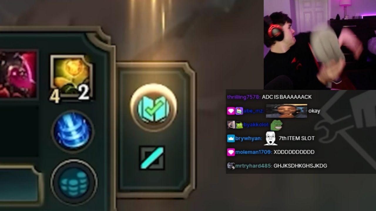 nickich rages at league of legends season 2026 changes (every role gets a 7th item except for his)