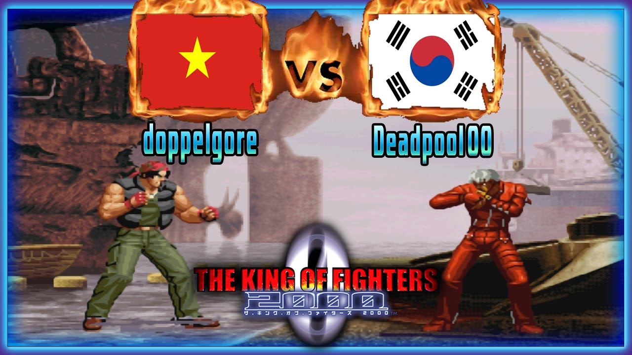 King of Fighters 2000 - doppelgore (VNM) VS (KOR) Deadpool00 [kof2000] [Fightcade] [FT5]