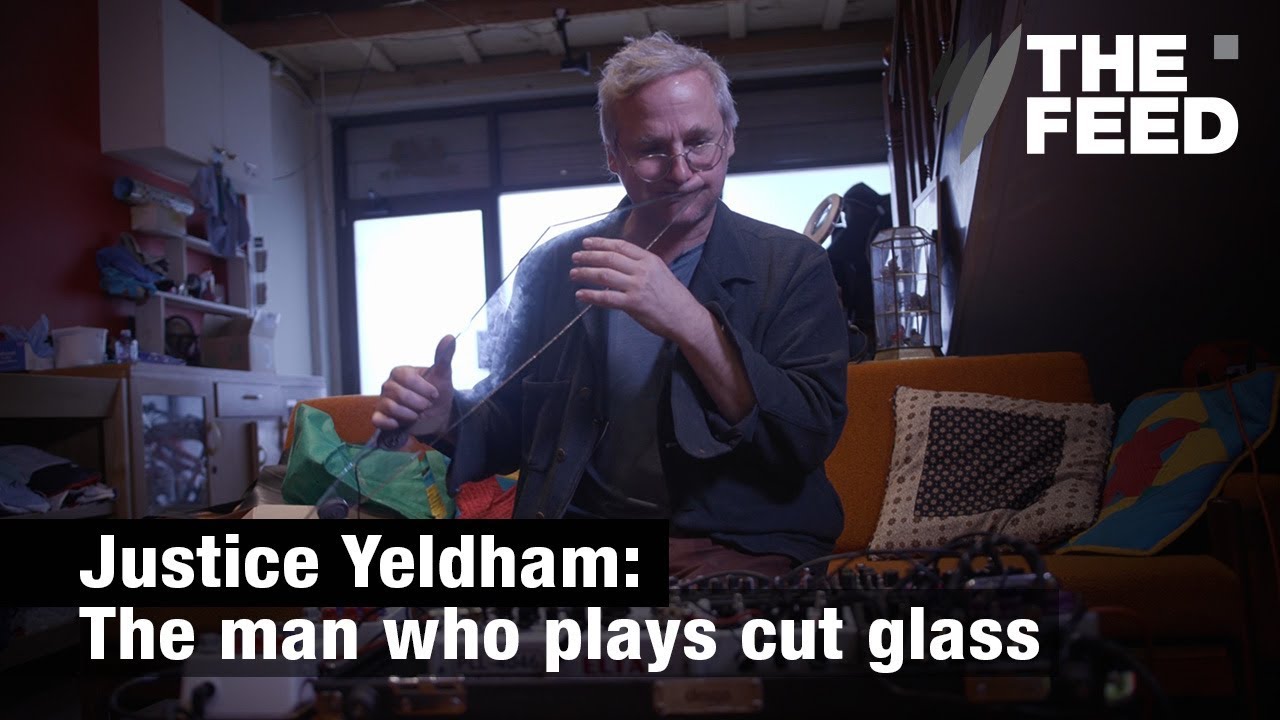 Justice Yeldham: The man who plays cut glass with his mouth