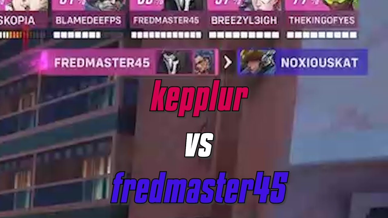 Ep. 2 - FRED V KEPPLUR in Purpzuki's One Trick On Top Overwatch Creator Tournament #overwatch2
