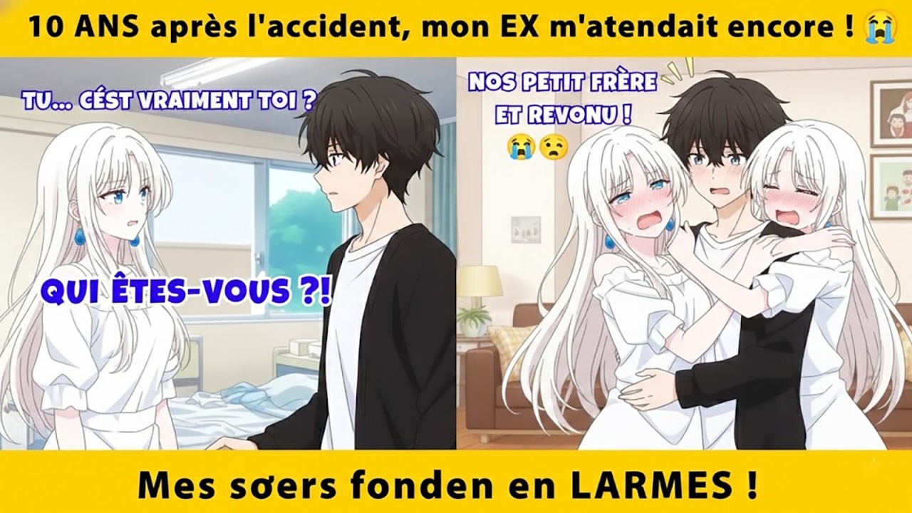 10 ANS après l'accident, mon EX m'attendait encore ! 😭 Mes sœurs fondent en LARMES !
