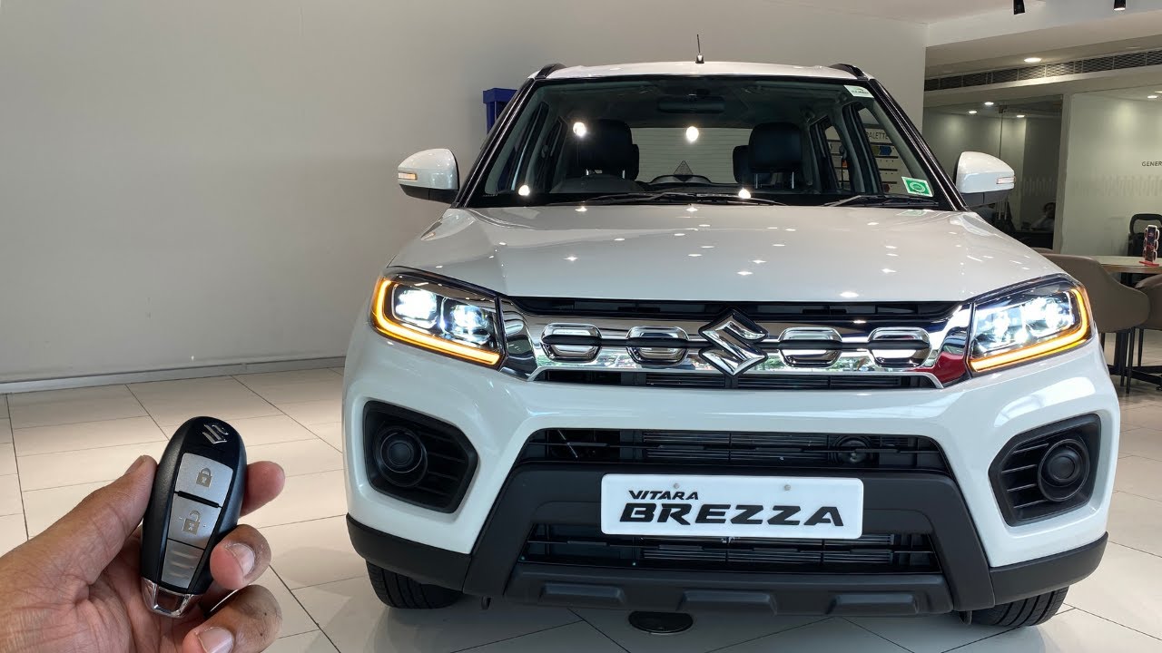 2025 New Maruti Suzuki Vitara Brezza  VXI Model | Price-8.67 Lakhs | White | Detailed Walkaround